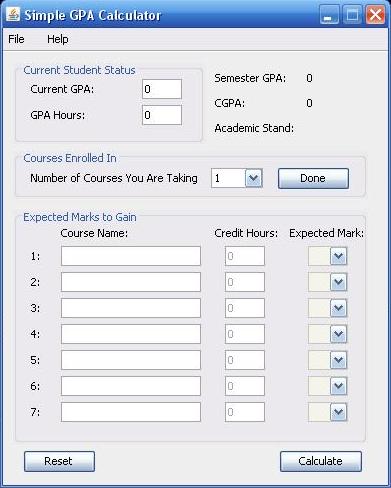 simple gpa calculator qurtoba
